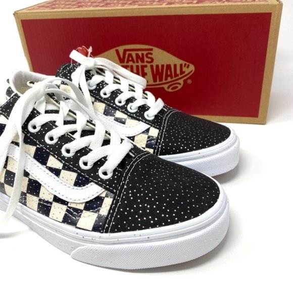 💖MEGA SALE💖VANS Old Skool Confetti Polka Dots   Glitter Skate  Women VN0A4U3B2 - Picture 11 of 11